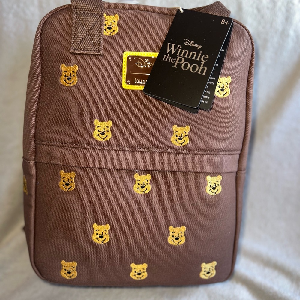 Disney Winnie the Pooh Brown and Yellow Backpack Loungefly